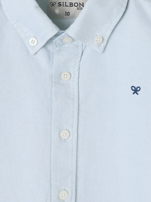 CAMISA OXFORD VERDE