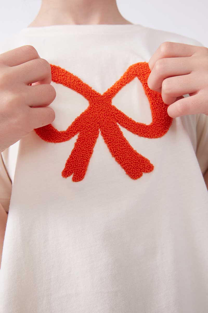 CAMISETA LAZO NARANJA