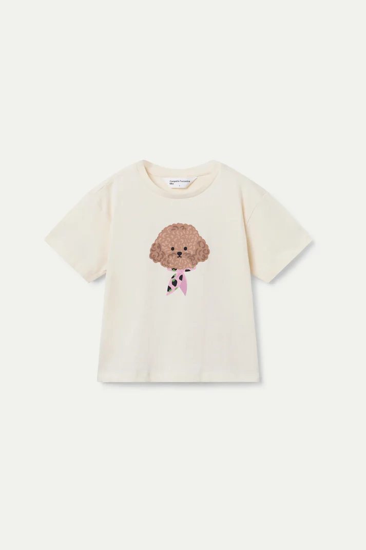 CAMISETA PUPPY BLANCA