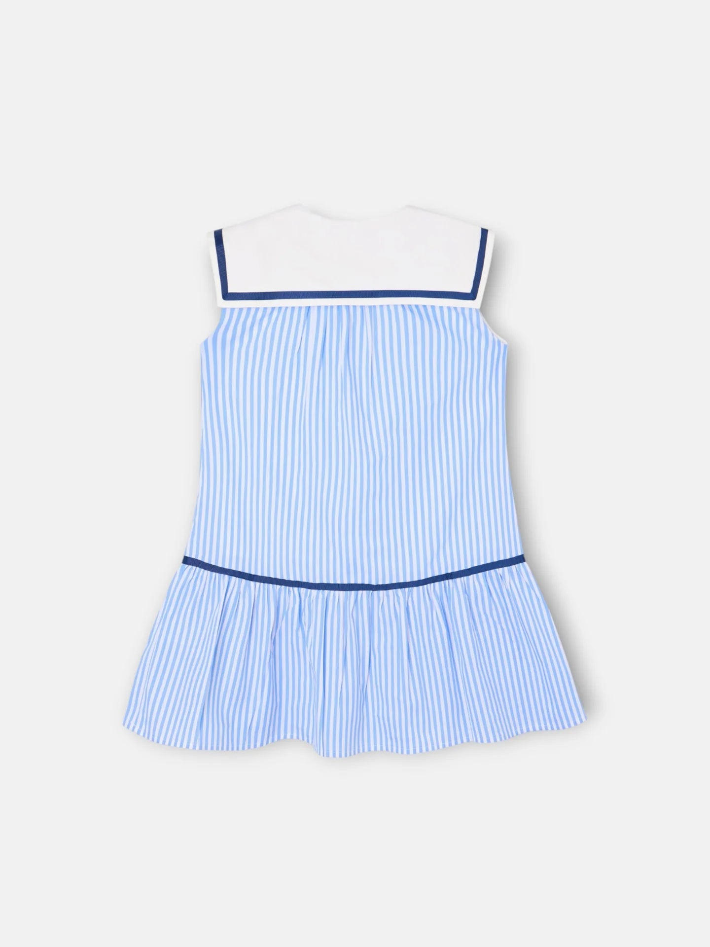 VESTIDO RAYAS NAVY