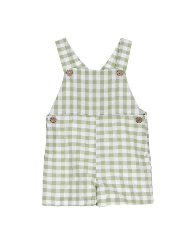 PETO NIÑO CUADROS VERDE