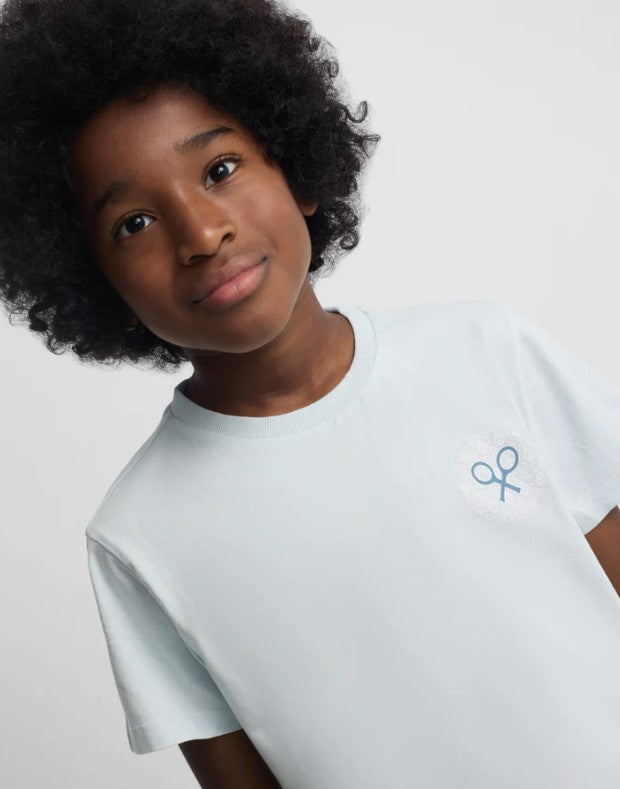 CAMISETA RAQUETA ETNICA AZUL
