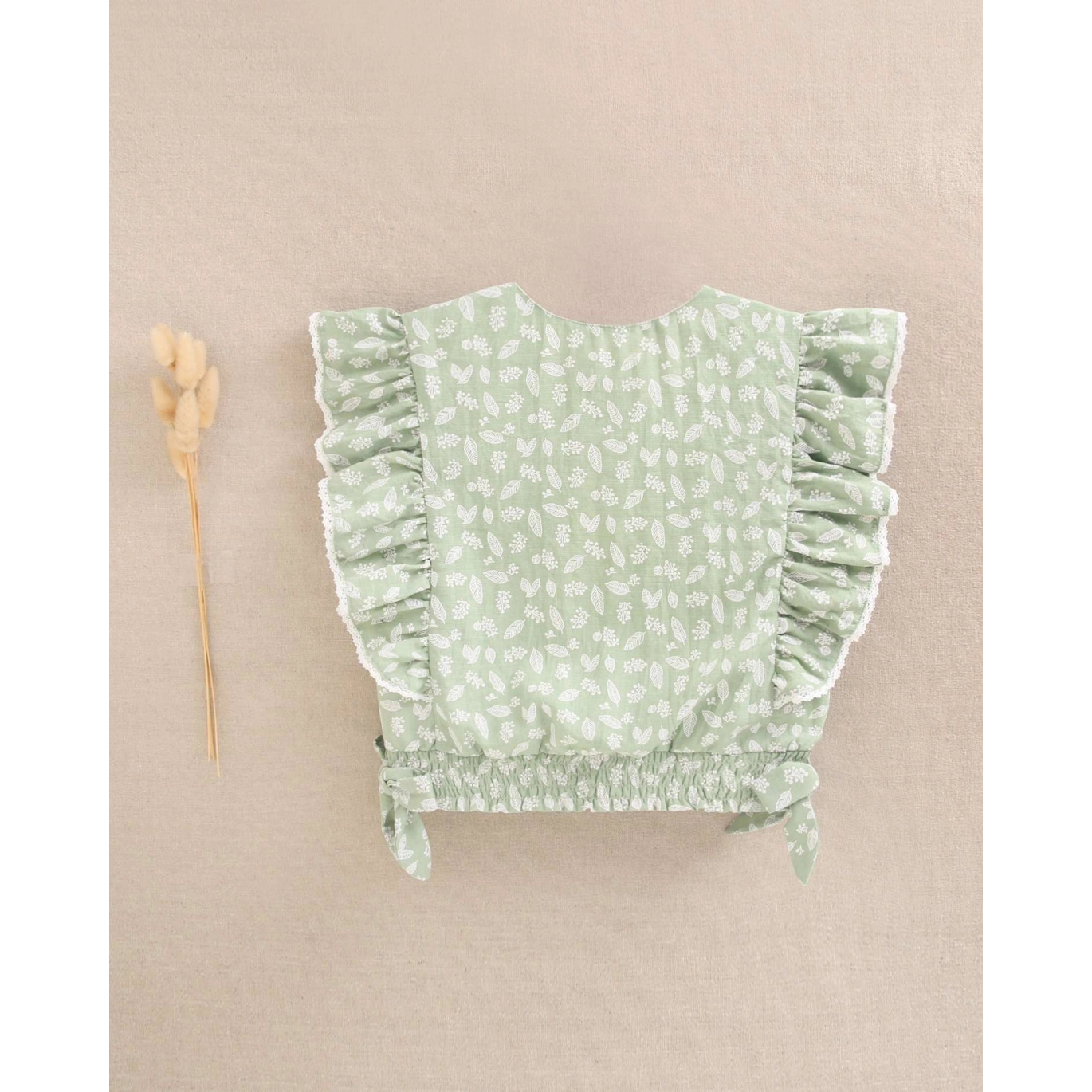BLUSA HOJAS VERDE