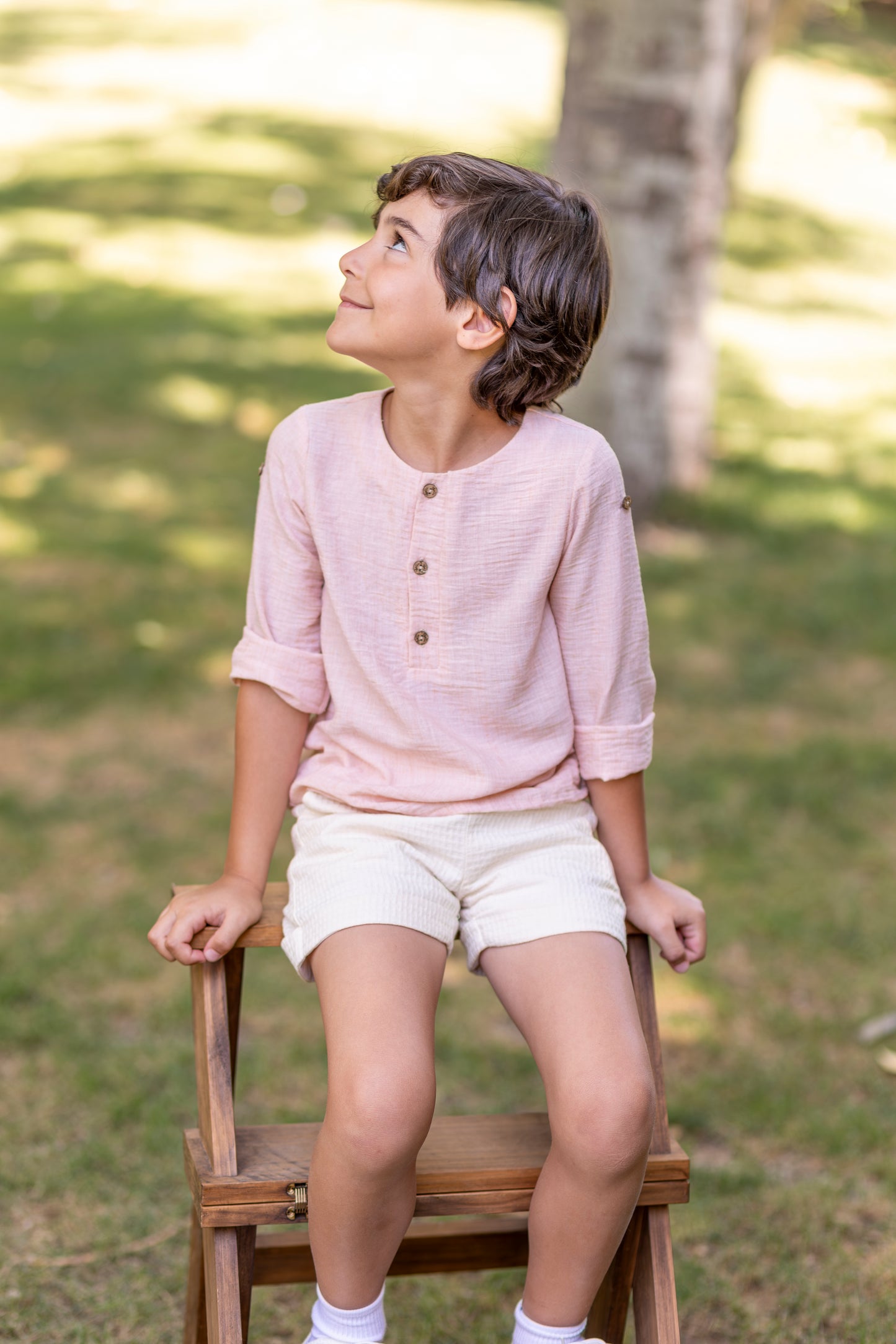 CAMISA ROSE NIÑO