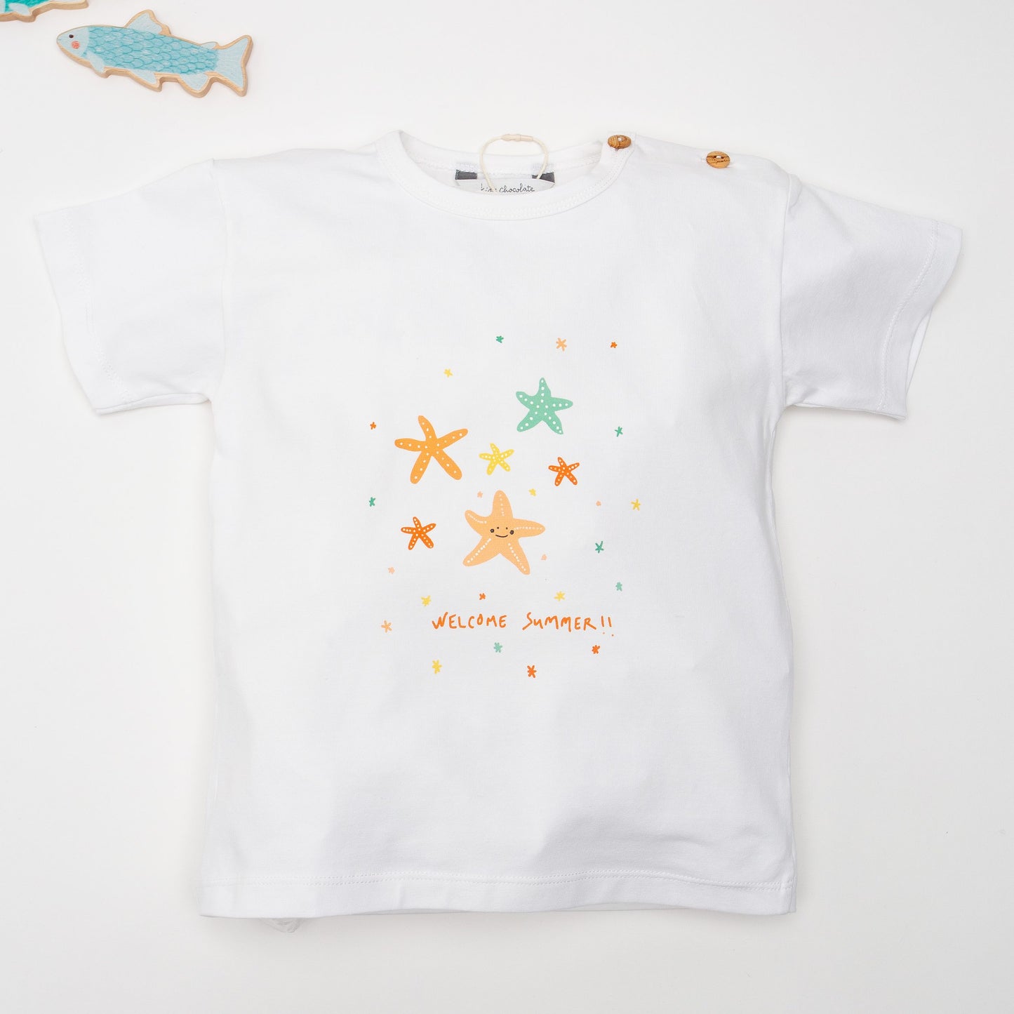 CAMISETA NIÑO ESTRELLAS DE MAR