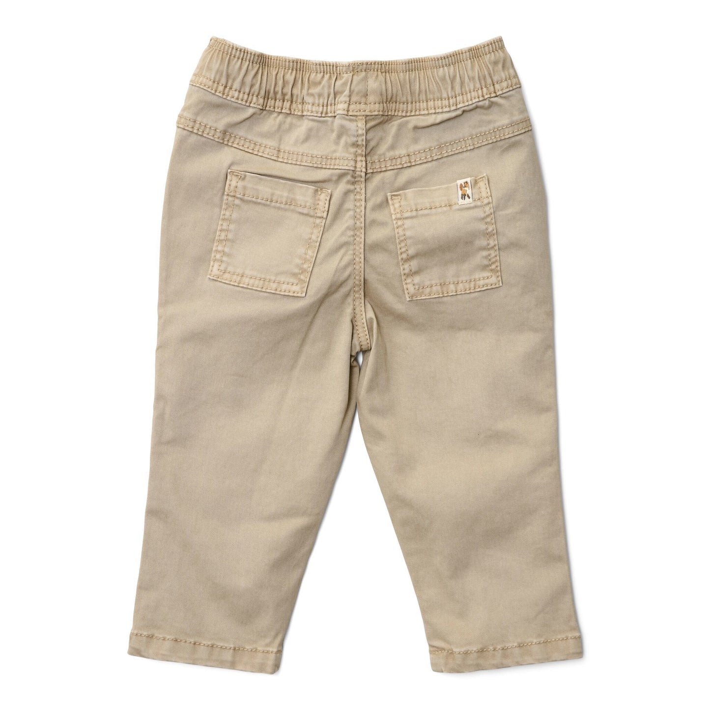 PANTALON BEIGE BOLSILLOS