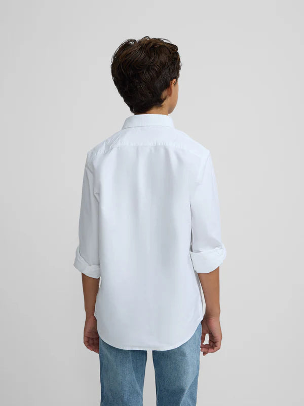 CAMISA OXFORD BLANCA SILBON