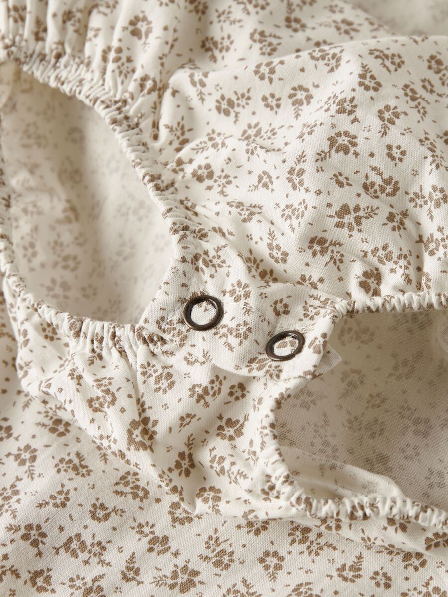 VESTIDO BODY FLORECILLAS BEIGE