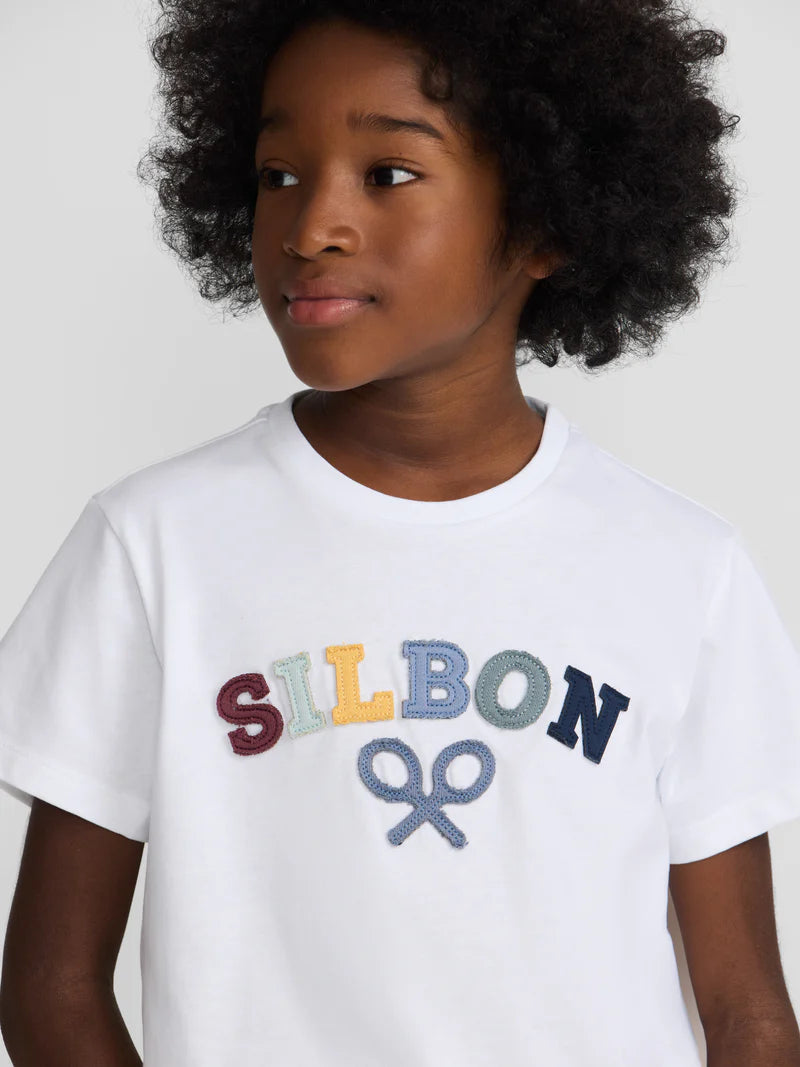 CAMISETA SILBON BLANCA