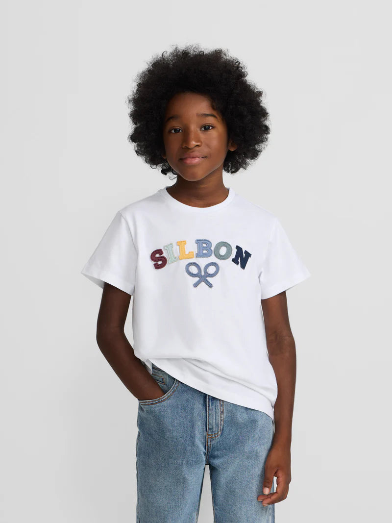 CAMISETA SILBON BLANCA