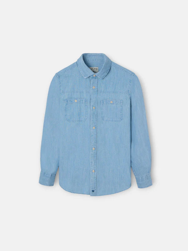 CAMISA DENIM BOLSILLOS