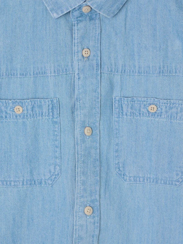 CAMISA DENIM BOLSILLOS