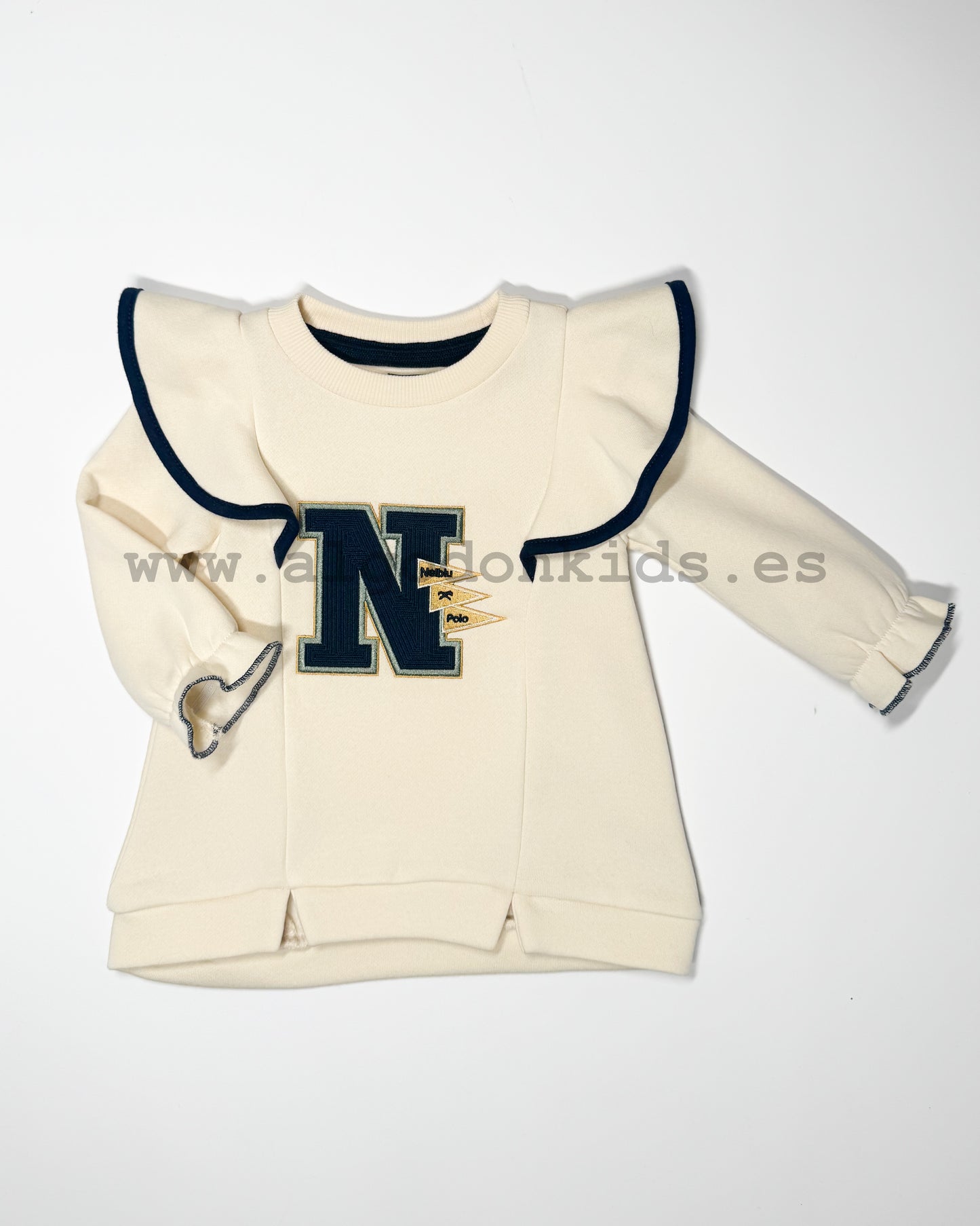 VESTIDO JOGGER VOLANTE