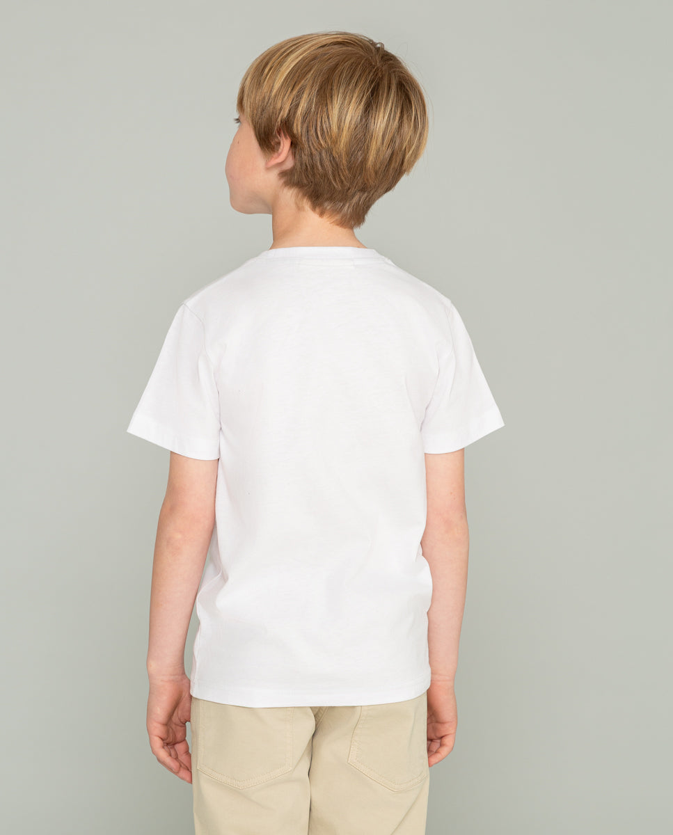 CAMISETA LOGO TERCIOPELO