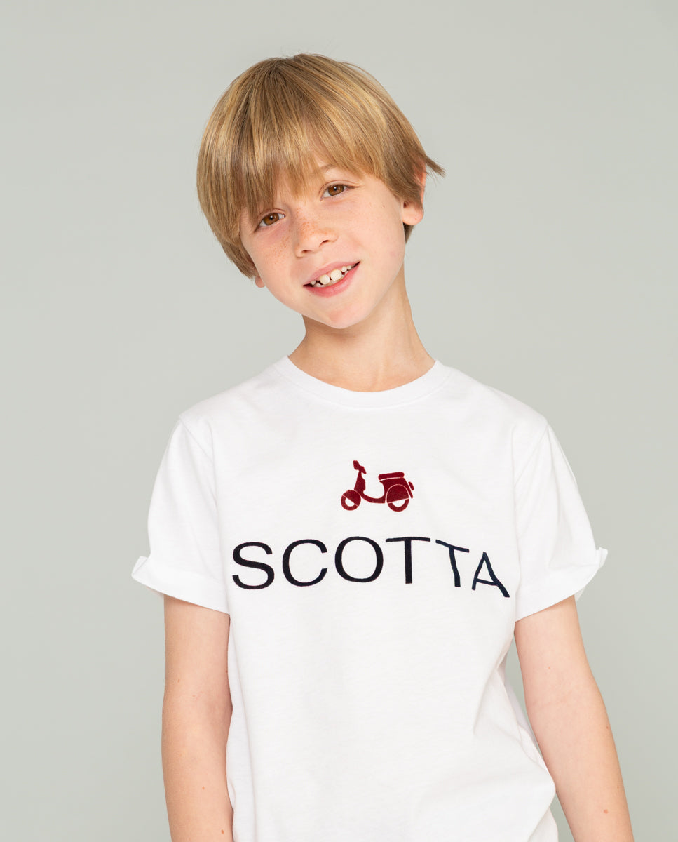 CAMISETA LOGO TERCIOPELO