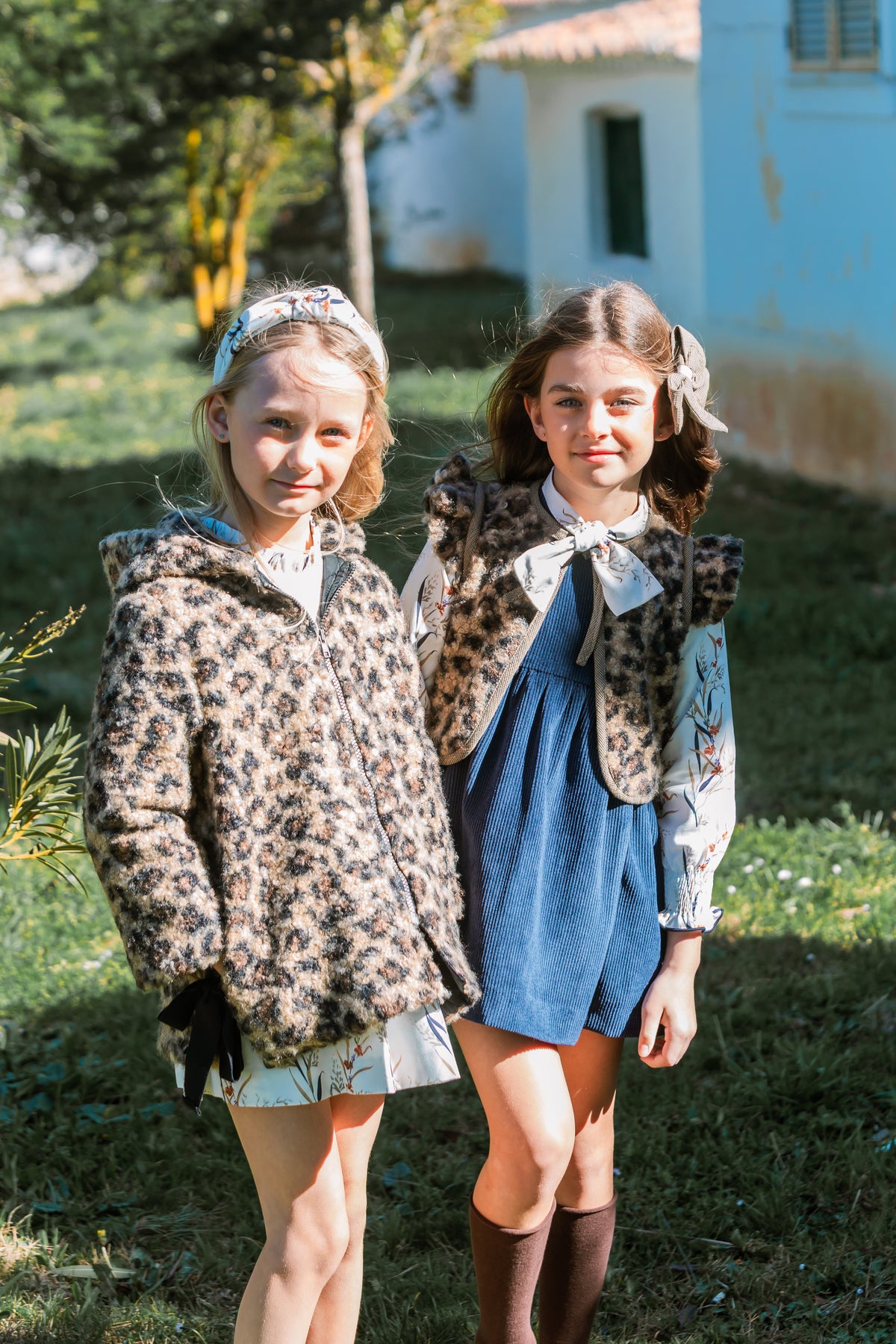 ABRIGO RIZO ANIMAL PRINT