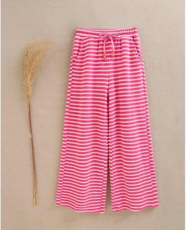 CONJUNTO RAYAS FUCSIA