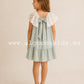 VESTIDO GASA VERDE