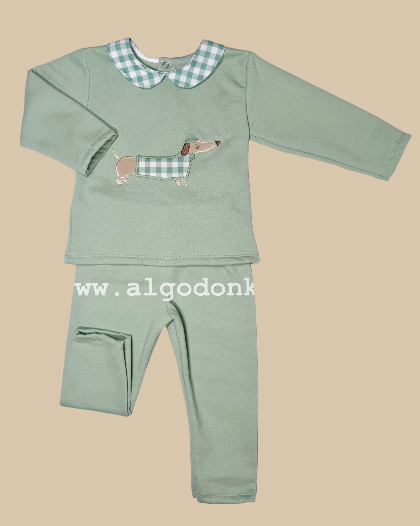 CONJUNTO FELPA TECKEL NIÑO