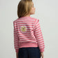 SUDADERA ROSA RAYAS NIÑA