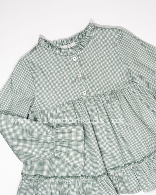 BLUSA VICHY VERDE