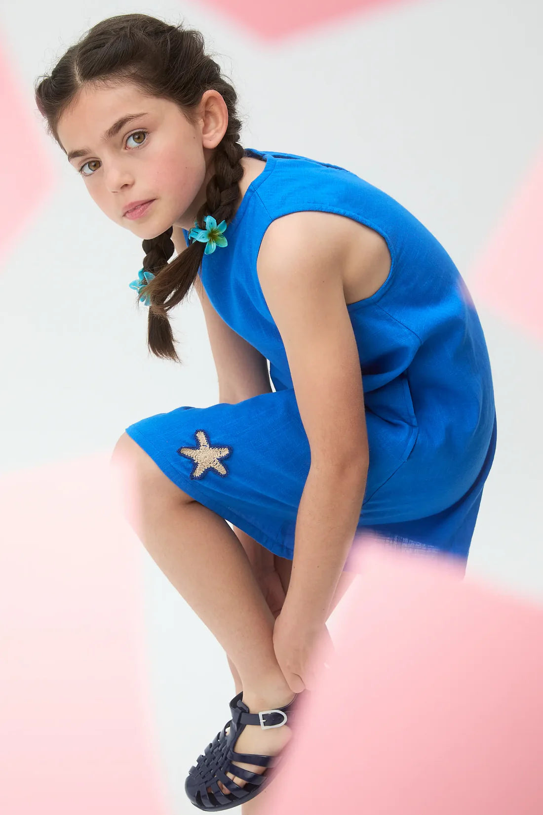 VESTIDO ESTRELLAS AZULON