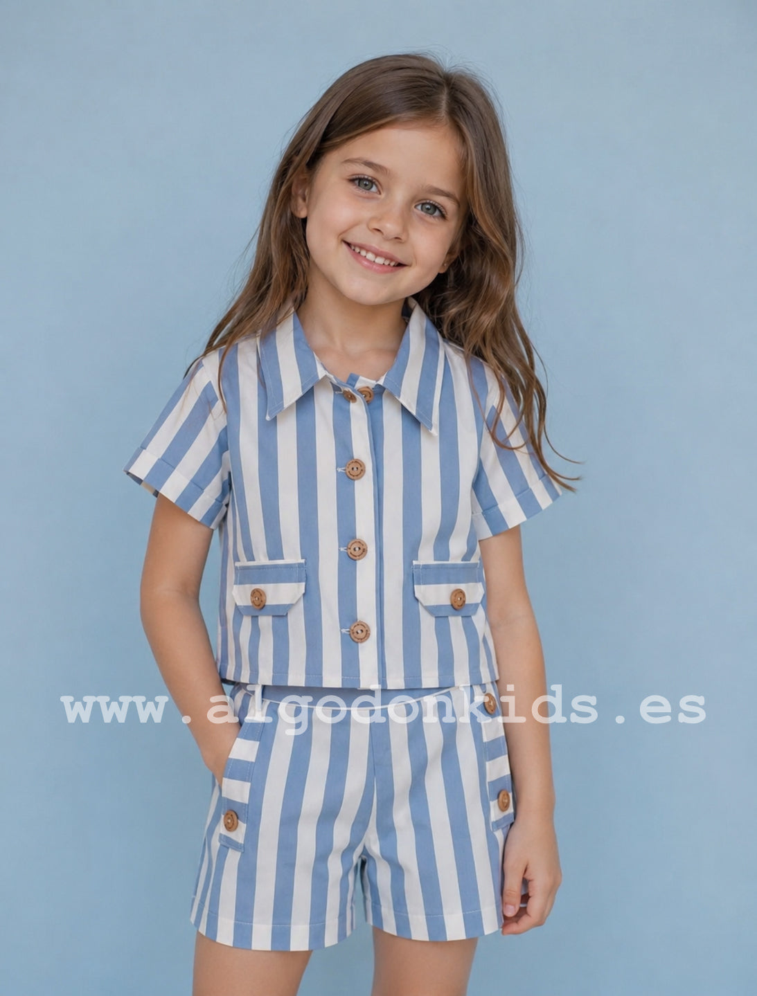 CONJUNTO RAYAS CORTO MANZANA