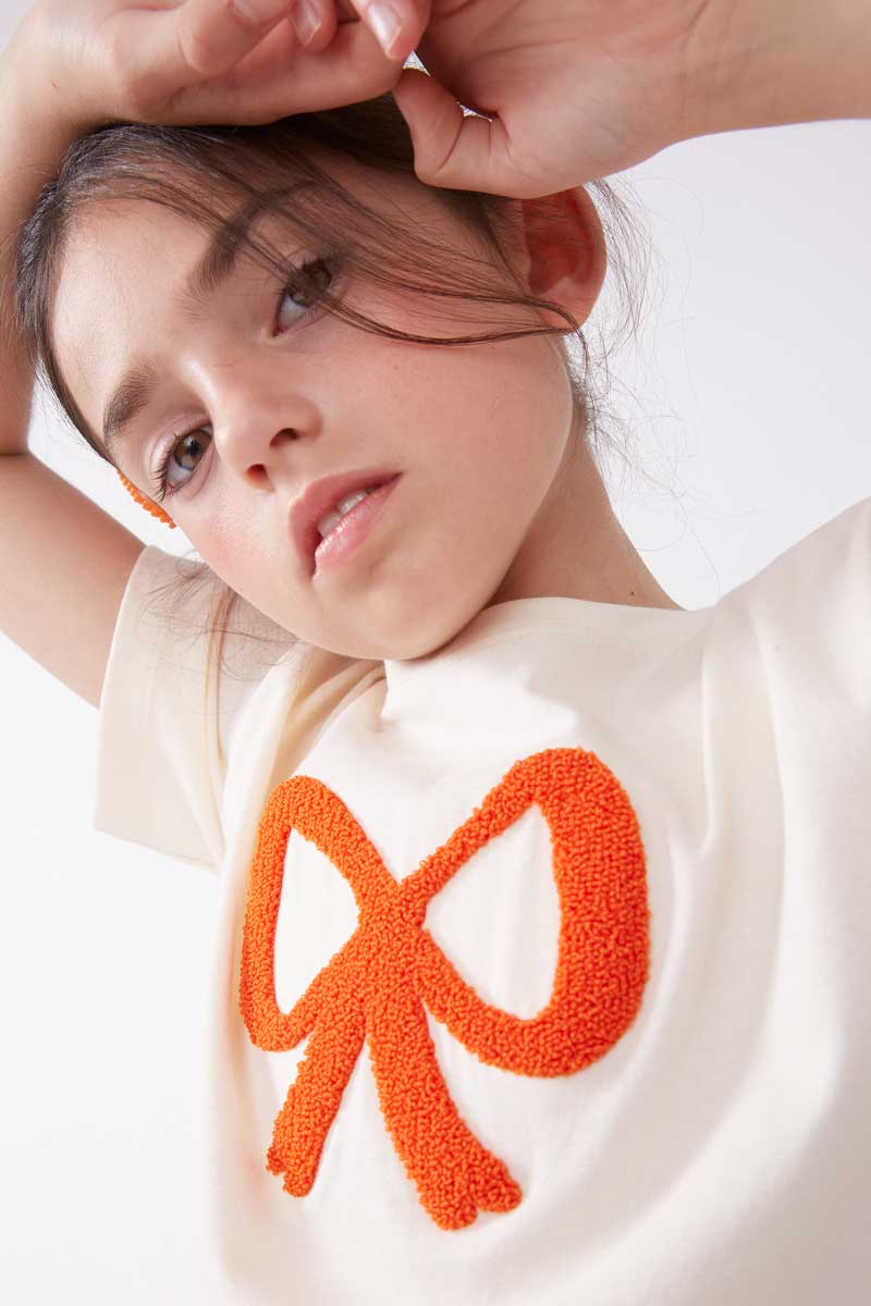 CAMISETA LAZO NARANJA