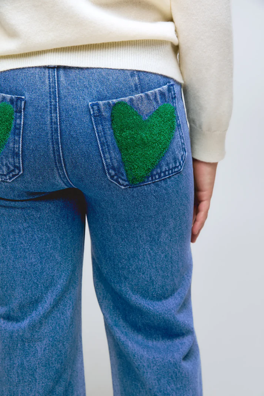 PANTALON DENIM CORAZONES