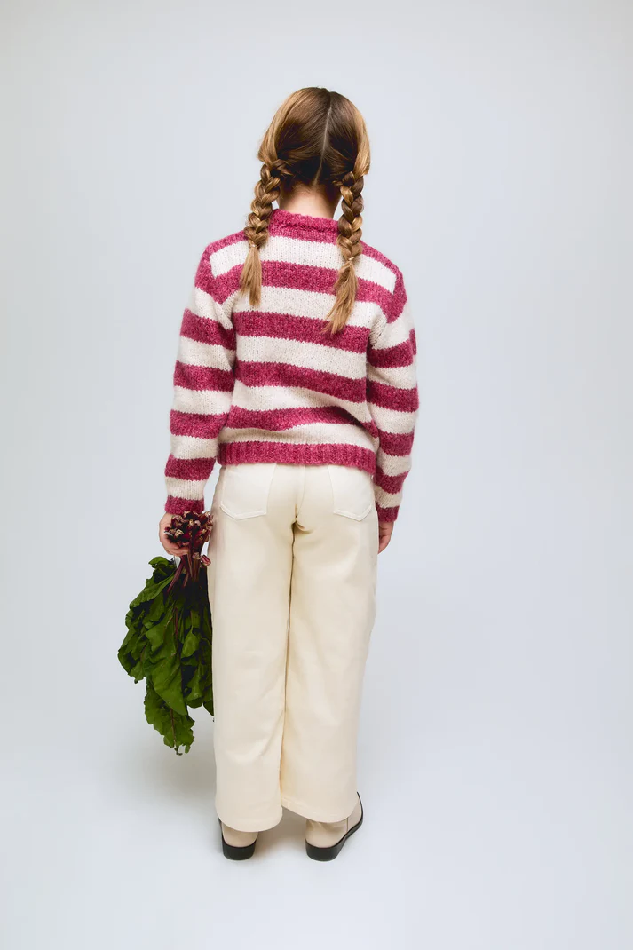 PANTALÓN CREMA ELÁSTICO