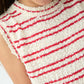 TOP RAYAS ROJO