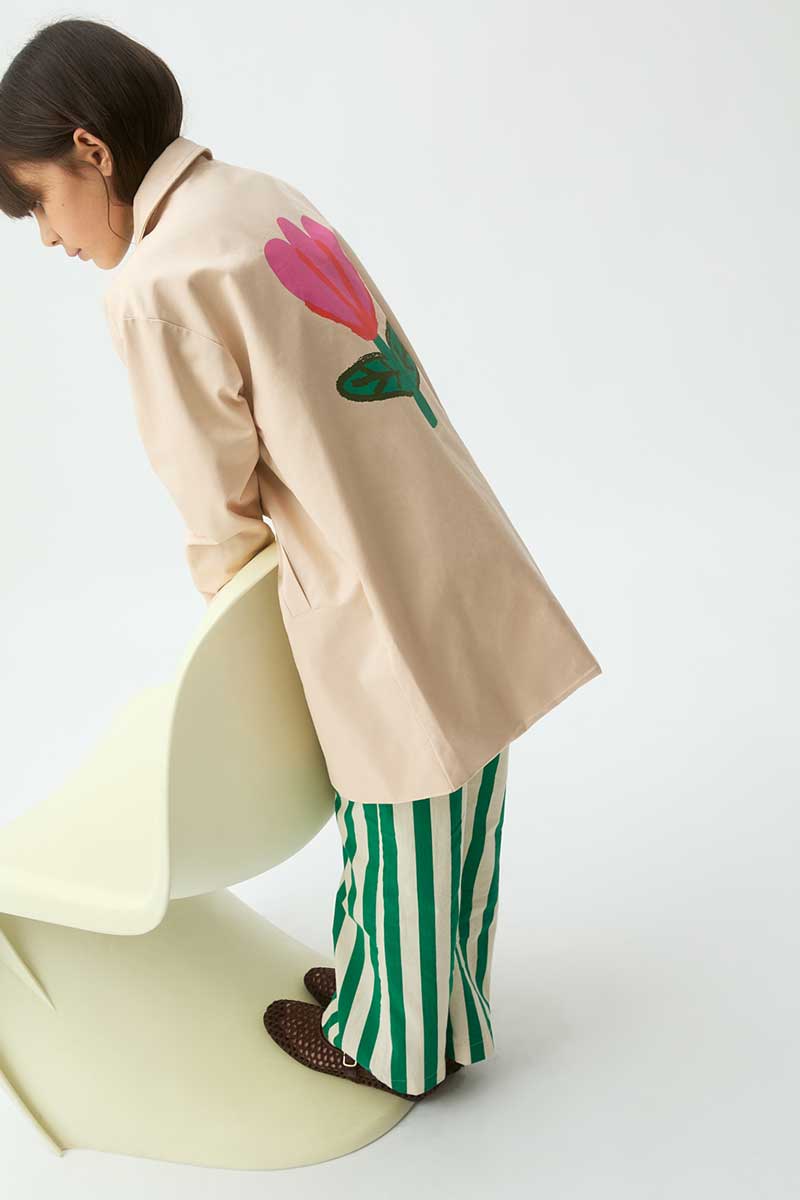 GABARDINA TULIPAN ROSA