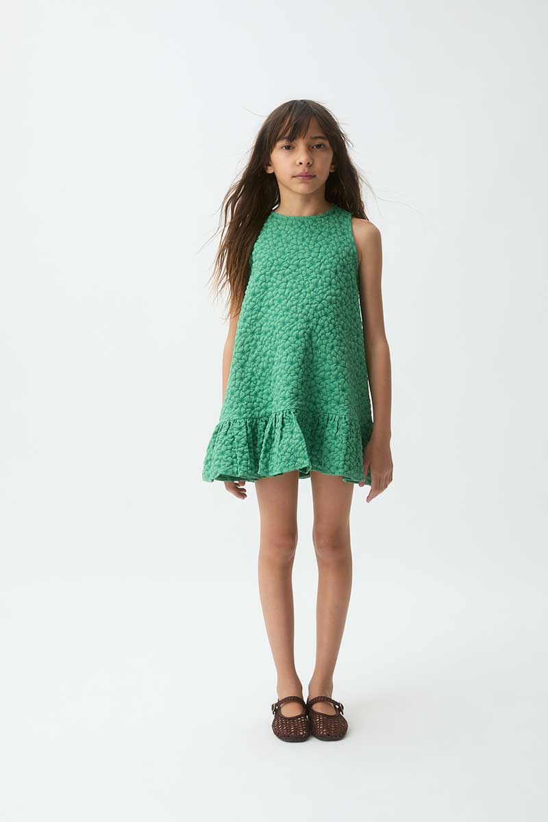 VESTIDO FLORAL VERDE
