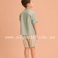 CONJUNTO VERDE RAYAS NIÑO