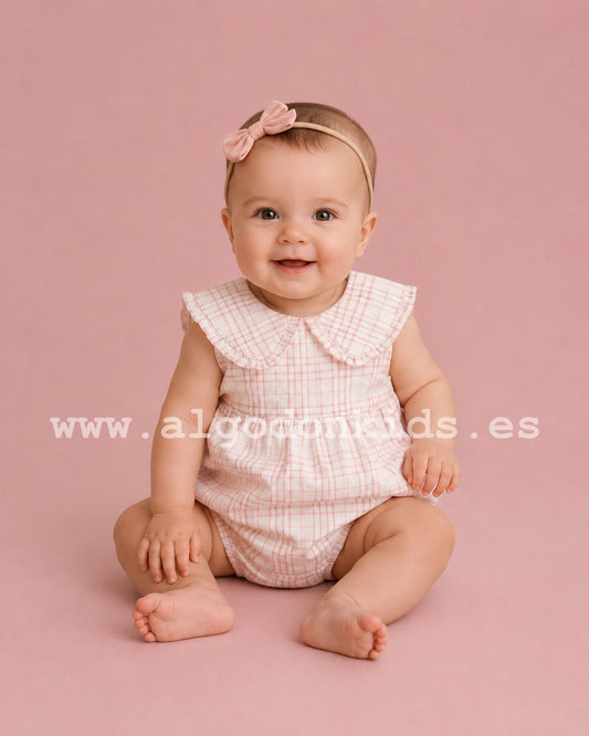 RANITA CUADROS ROSA BABY DOLL