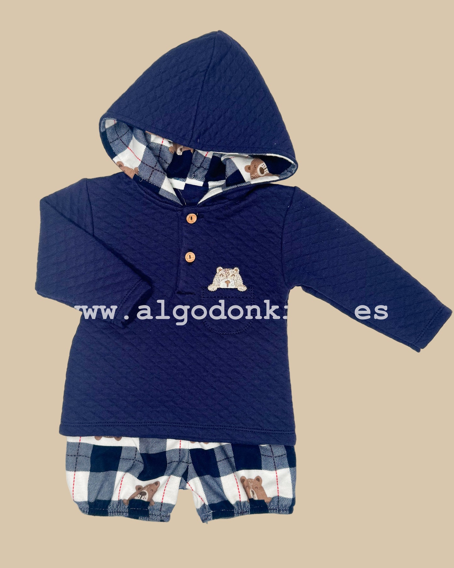 CONJUNTO JOGGER OSITO NIÑO