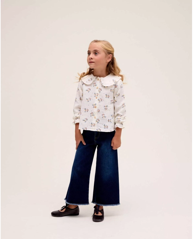 PANTALÓN CULOTTE DENIM