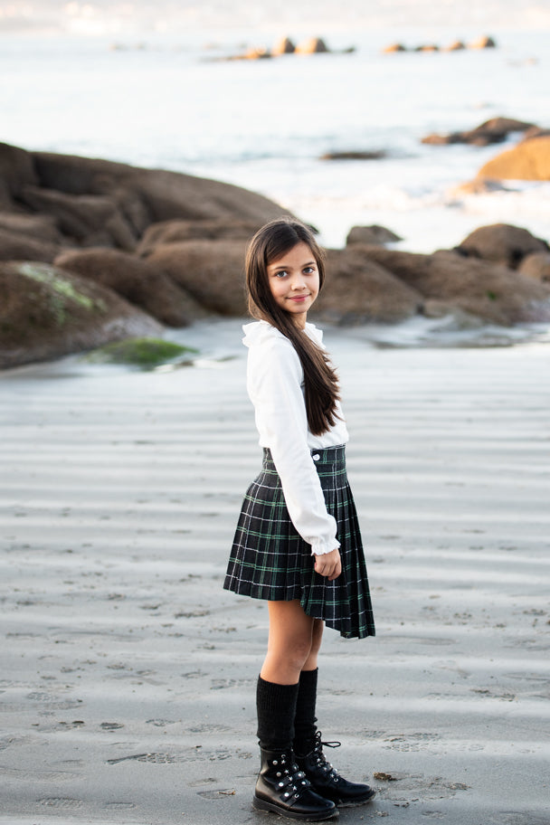 FALDA ASIMÉTRICA GLITTER