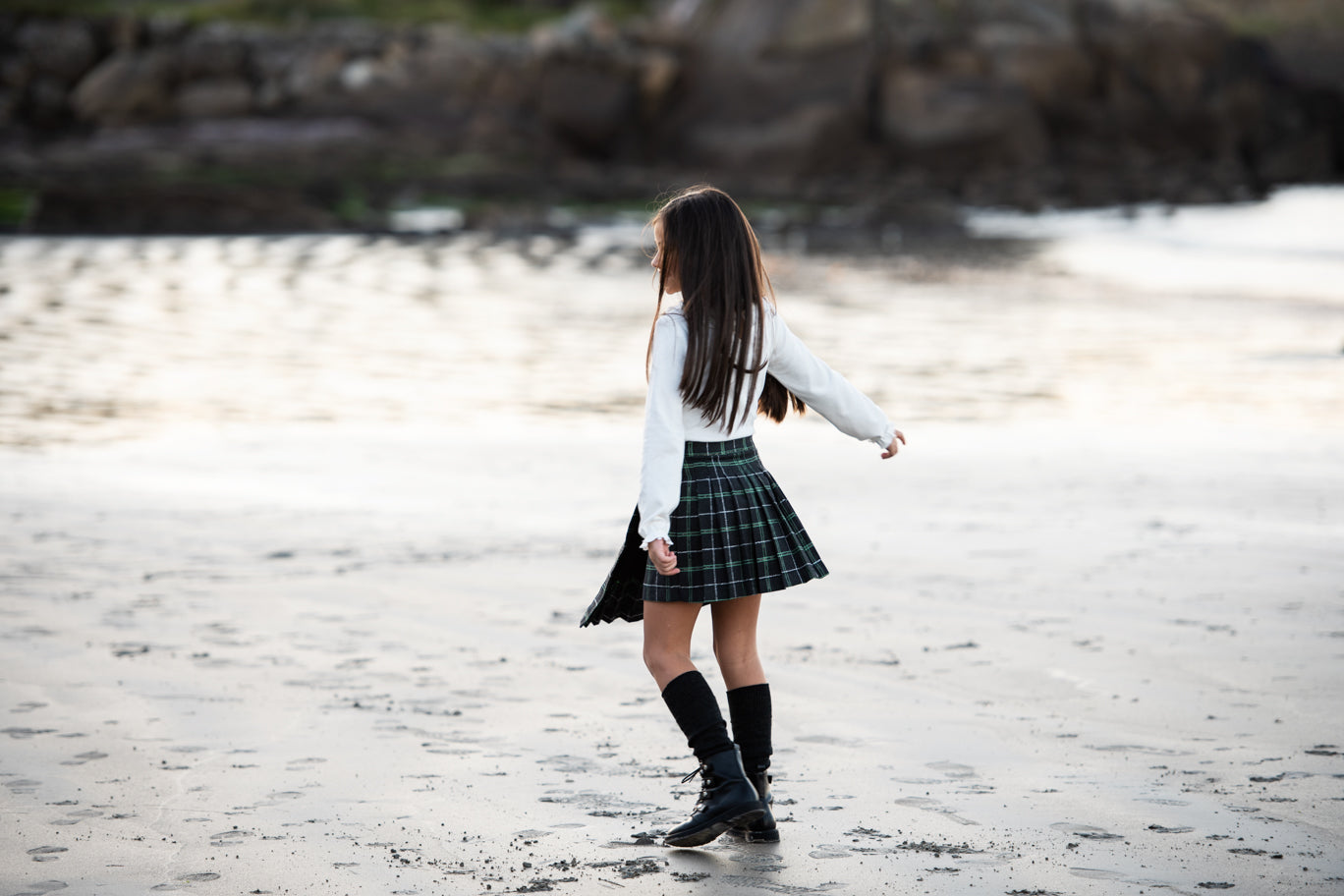 FALDA ASIMÉTRICA GLITTER