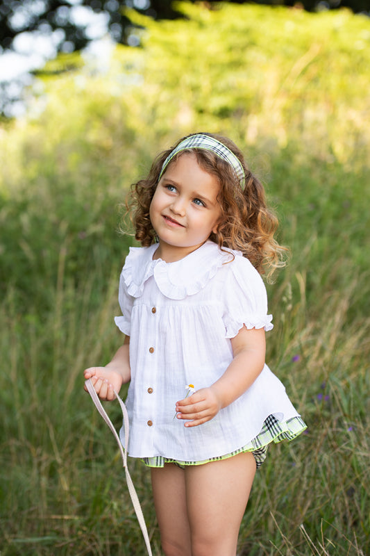 BLUSA BLANCA BOTONES