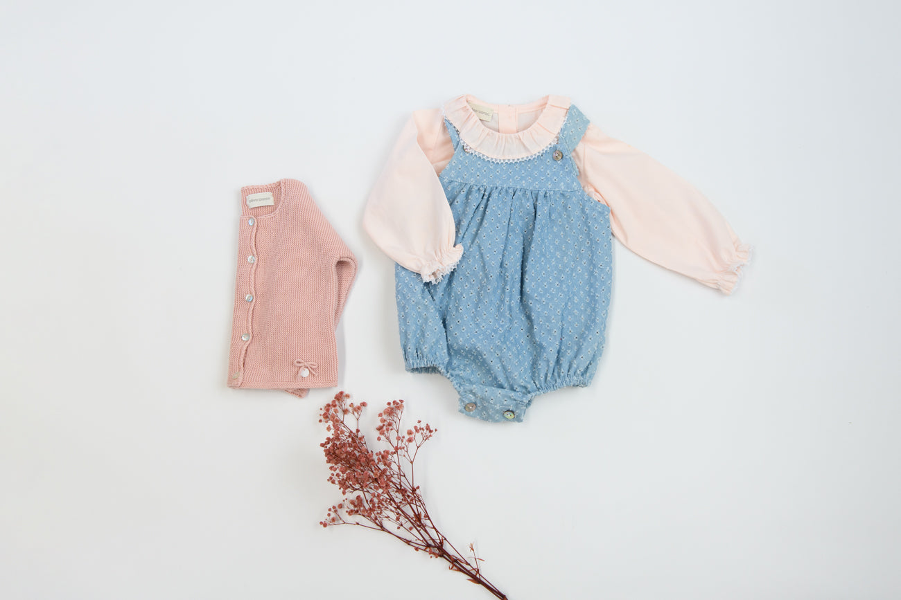 PETO DENIM PERFORADO UNISEX