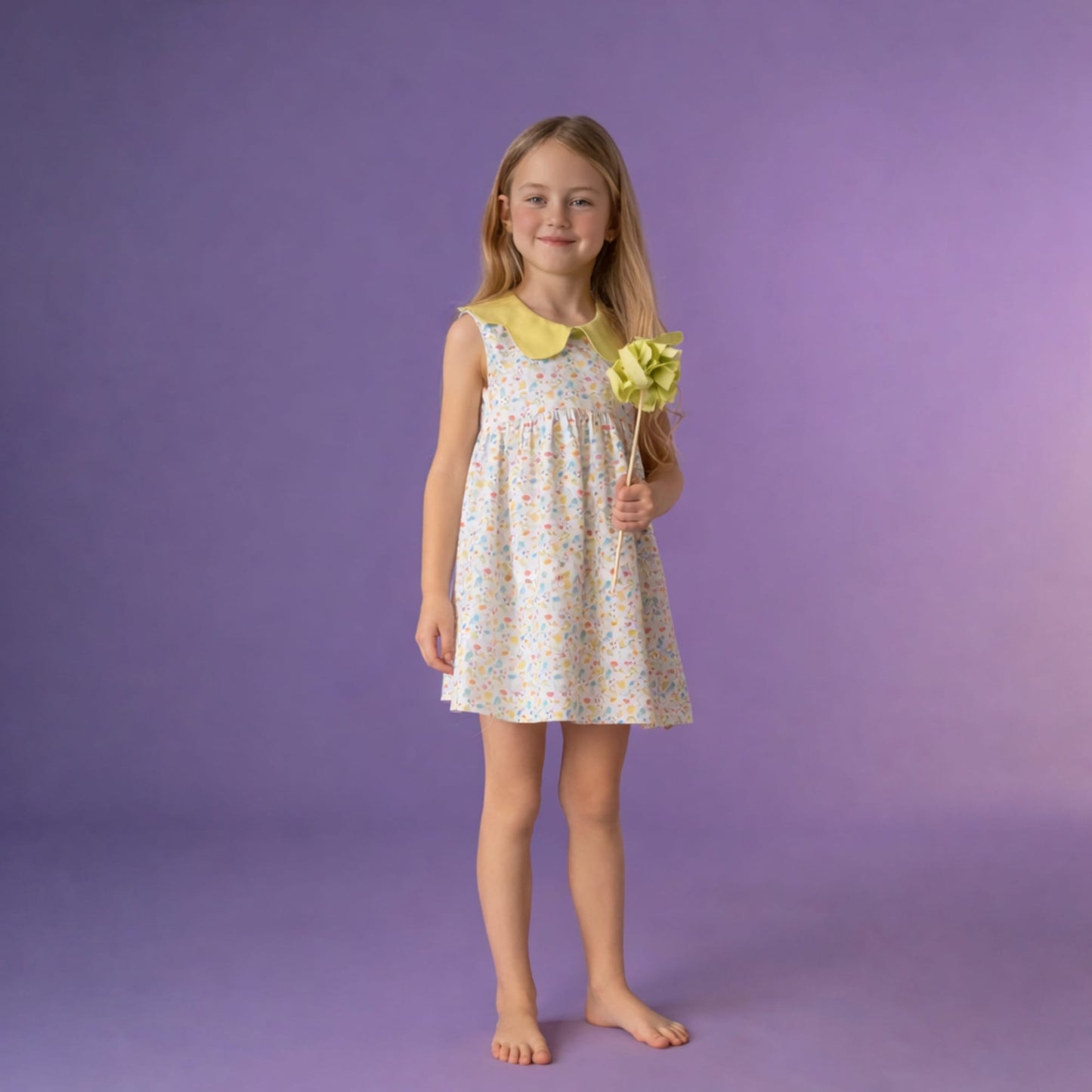 VESTIDO FLORES GARDEN