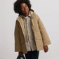 PARKA CAMEL SILBON