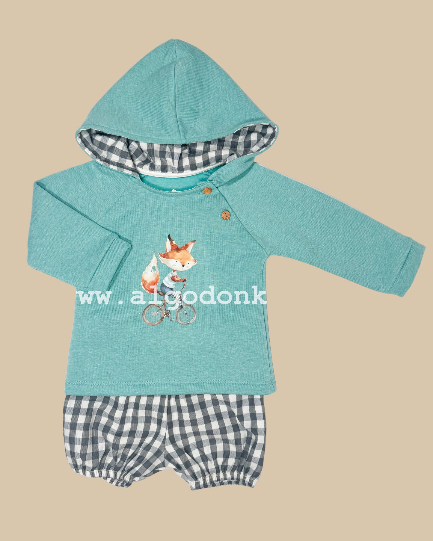 CONJUNTO JOGGER TURQUESA NIÑO