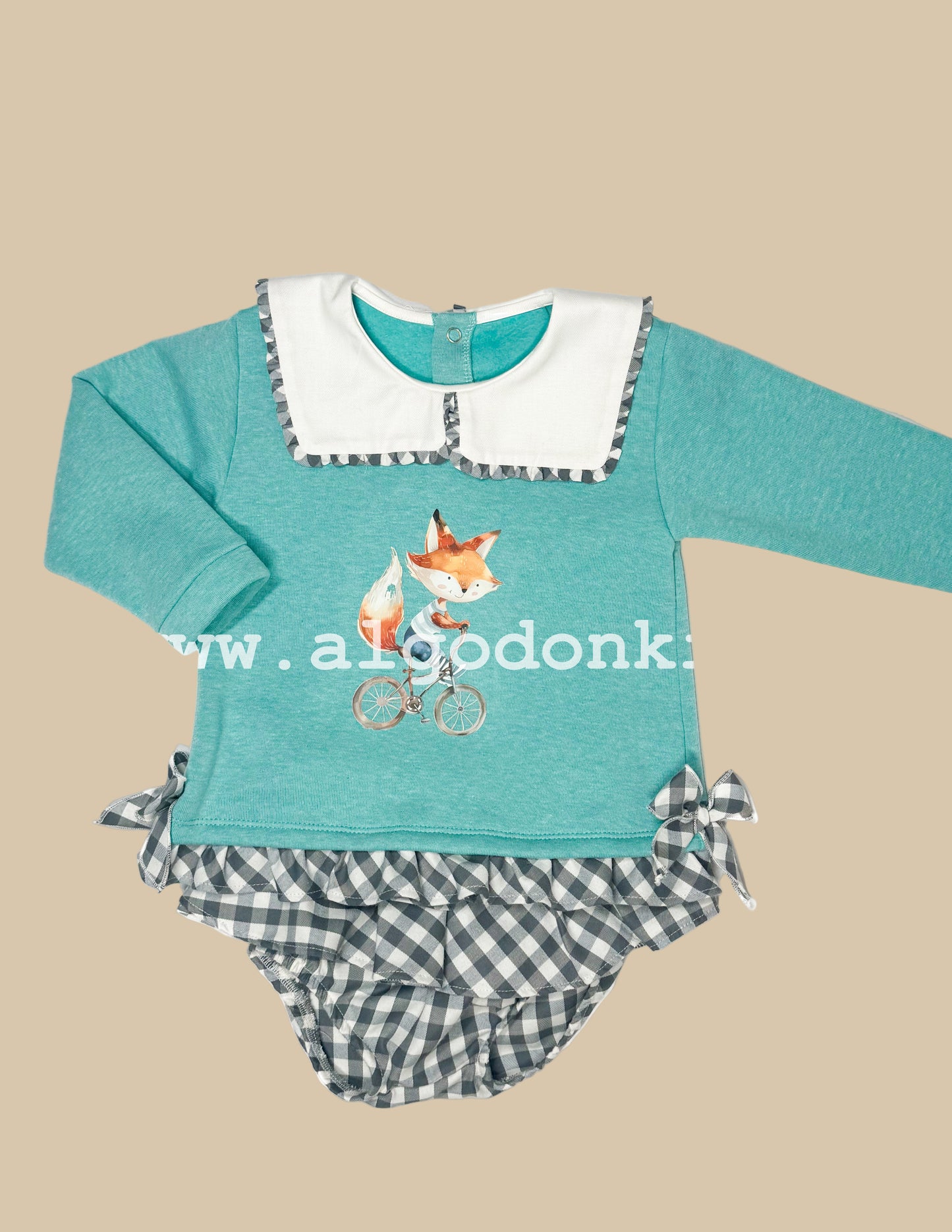 CONJUNTO JOGGER TURQUESA NIÑA