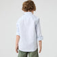 CAMISA POLERA CELESTE RAYAS