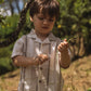 CAMISA RAYAS BEIGE