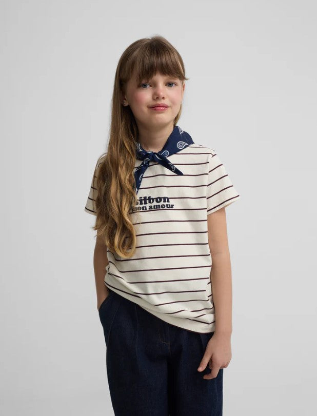 CAMISETA RAYAS BANDANA