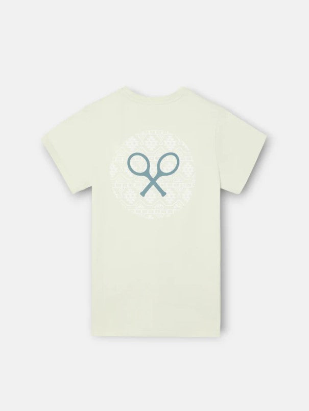 CAMISETA RAQUETA ETNICA VERDE