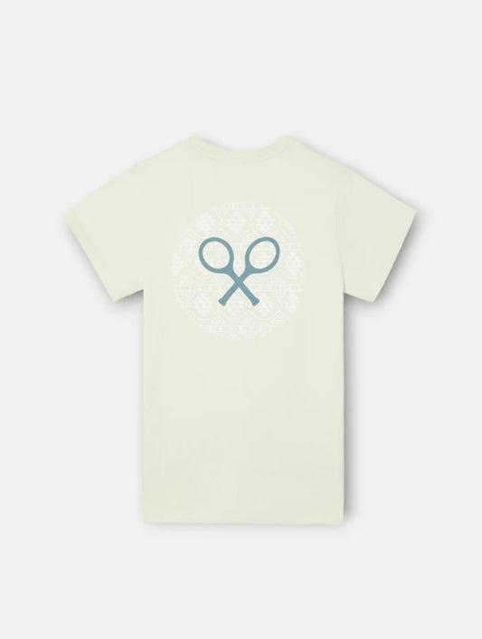 CAMISETA RAQUETA ETNICA VERDE